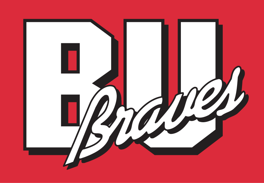 Bradley Braves 1989-2011 Primary Dark Logo vinyl decal